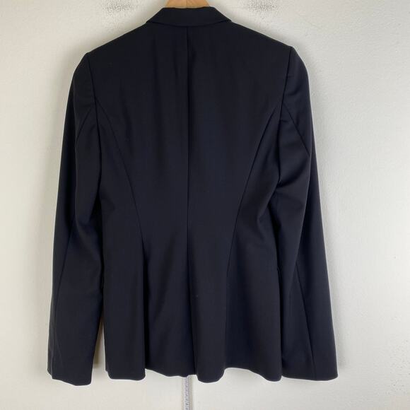 Hugo Boss Juicy Wool Blazer Size 2 Black - Picture 8 of 15